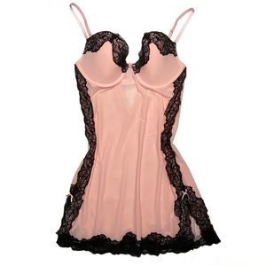 Victorias Secret Slip with Bra Top - Women’s 36C